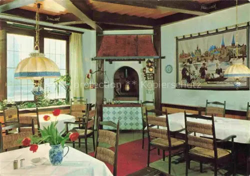 AK / Ansichtskarte ASCHAFFENBURG Main Bayern Hotel Post