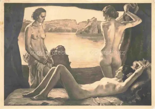 AK / Ansichtskarte Verlag HDK Haus der Deutschen Kunst Nr. 317 Ernst Liebermann Muenchen Am Gaetade