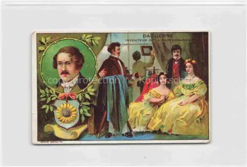 AK / Ansichtskarte Fotografie Fotographie Chocolat Daguerre 