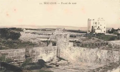 AK / Ansichtskarte Mogador Maroc Vue panoramique front de mer