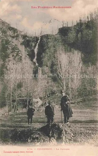 AK / Ansichtskarte Vic-Dessos Vicdessos Vic d Essos FOIX 09 Ariege La Cascade Les Pyrénées Ariégeoises