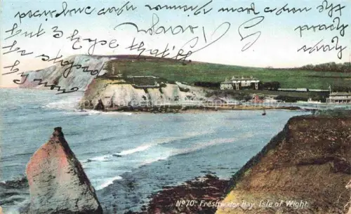 AK / Ansichtskarte Isle-of-Wight IOW   UK Freshwater Bay