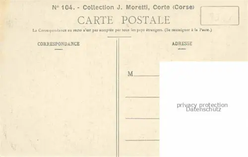 AK / Ansichtskarte AJACCIO 2A Corse-du-Sud Antoine Bellacoscia Roi des Bandits Corses Collection J. Moretti Nr. 104