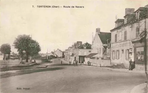 AK / Ansichtskarte Torteron Saint-Amand-Montrond 18 Cher Route de Nevers