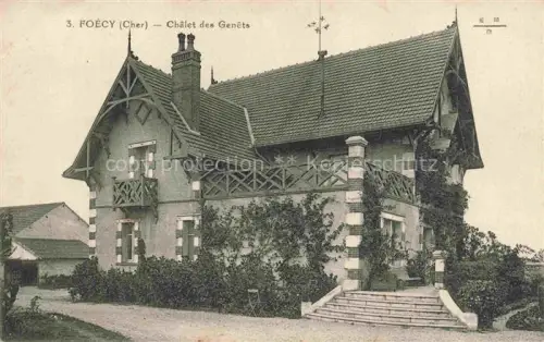 AK / Ansichtskarte Foecy Vierzon 18 Cher Châlet des Genêts