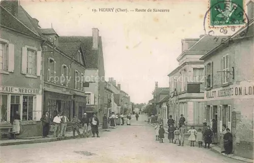 AK / Ansichtskarte Herry BOURGES 18 Cher Route de Sancerre