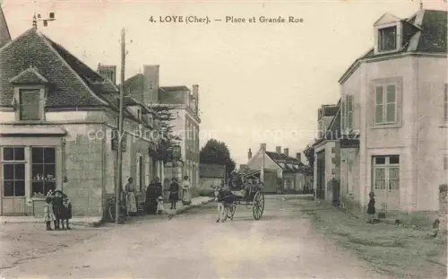 AK / Ansichtskarte Loye-sur-Arnon Saint-Amand-Montrond 18 Cher Place et Grande Rue