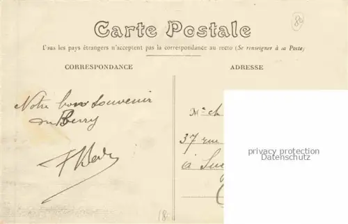 AK / Ansichtskarte Assigny BOURGES 18 Cher La Grande Rue