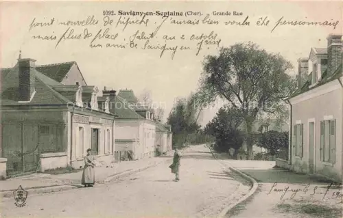 AK / Ansichtskarte Savigny-en-Septaine BOURGES 18 Cher Grande Rue