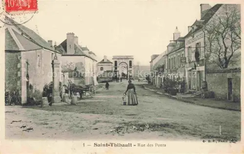 AK / Ansichtskarte Saint Thibault BOURGES 18 Cher Rue des Ponts
