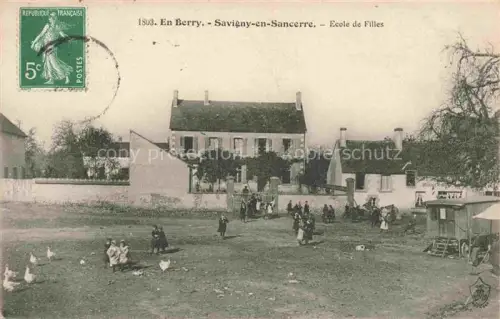 AK / Ansichtskarte Savigny-en-Sancerre BOURGES 18 Cher Ecole des Filles