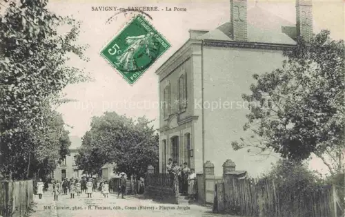 AK / Ansichtskarte Savigny-en-Sancerre BOURGES 18 Cher La Poste