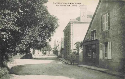 AK / Ansichtskarte Savigny-en-Sancerre BOURGES 18 Cher La Route de Cosne
