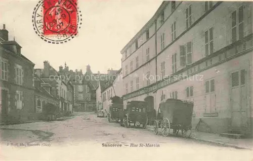 AK / Ansichtskarte Sancerre Bourges 18 Cher Rue St. Martin
