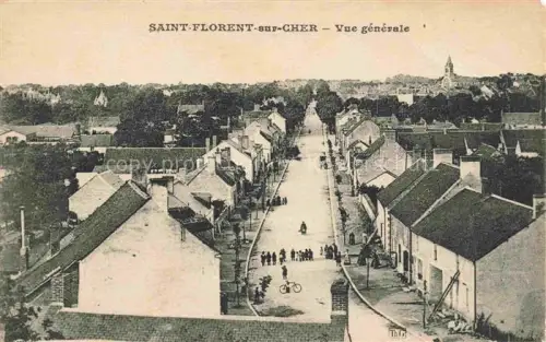 AK / Ansichtskarte Saint-Florent-sur-Cher 18 Cher Vue générale
