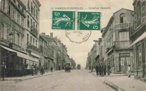 AK / Ansichtskarte Le Chambon-Feugerolles Saint-Etienne 42 Loire Carrefour Gambetta