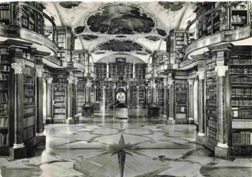 AK / Ansichtskarte Bibliothek Library St. Gallen 