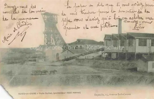 AK / Ansichtskarte Rive-de-Gier Saint-Etienne 42 Loire Puits Guillet