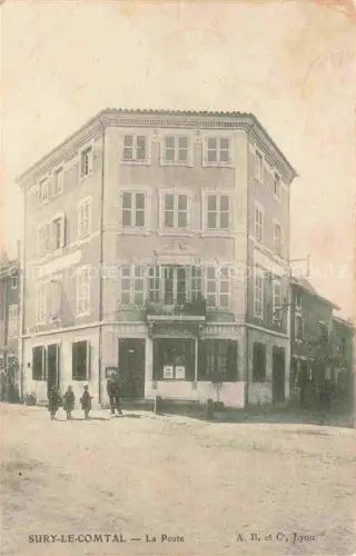 AK / Ansichtskarte Sury-le-Comtal Montbrison 42 Loire La Poste