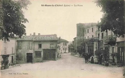 AK / Ansichtskarte St-Haon-le-Chatel ROANNE 42 Loire La Place