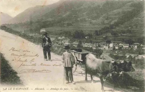 AK / Ansichtskarte Allevard-les-Bains GRENOBLE 38 Isere Attelage du pays