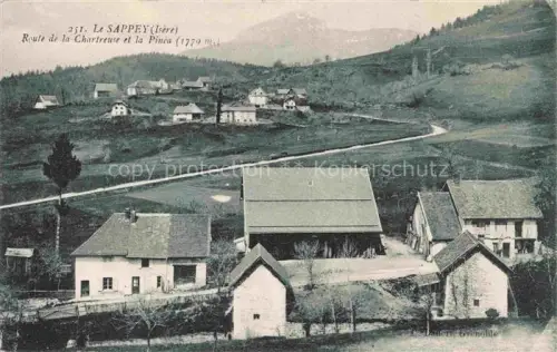 AK / Ansichtskarte Le Sappey-en-Chartreuse GRENOBLE 38 Dauphine Route de la Chartreuse et la Pinéa
