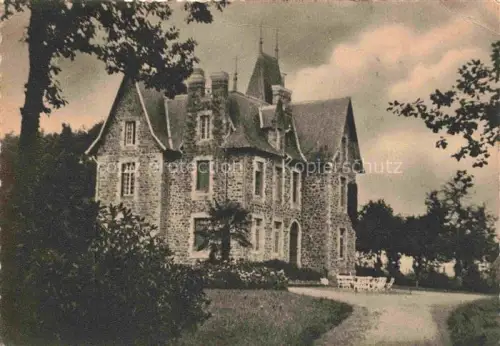 AK / Ansichtskarte Uzel Saint-Brieuc 22 Cotes-d Armor Chateau de la Fontaine aux Chevreuils par Saint Herve