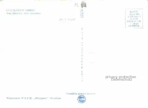 AK / Ansichtskarte Swieradow Zdroj Bad Flinsberg PL Dom Zdrojowy hala spacerowa