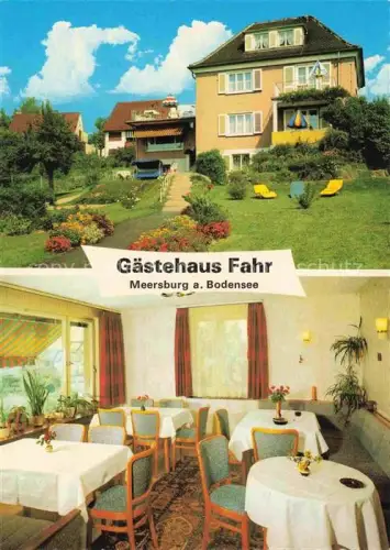 AK / Ansichtskarte MEERSBURG Bodensee BW Gaestehaus Fahr Gaststube