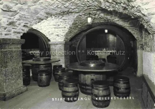 AK / Ansichtskarte LINZ DONAU AT Stift Schlaegl Kellerstueberl