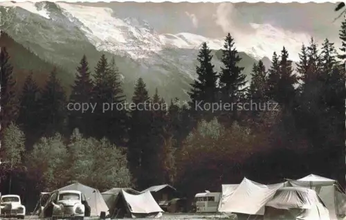 AK / Ansichtskarte CHAMONIX 74 Haute-Savoie Camping Sermet