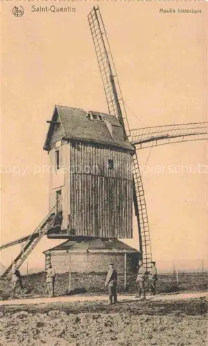 AK / Ansichtskarte SAINT-QUENTIN ST-QUENTIN 02 Aisne Moulin historique