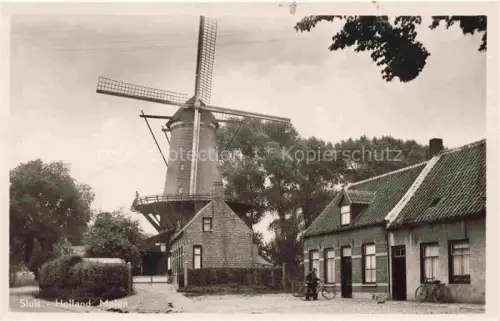 AK / Ansichtskarte Sluis  Zeeland NL Molen
