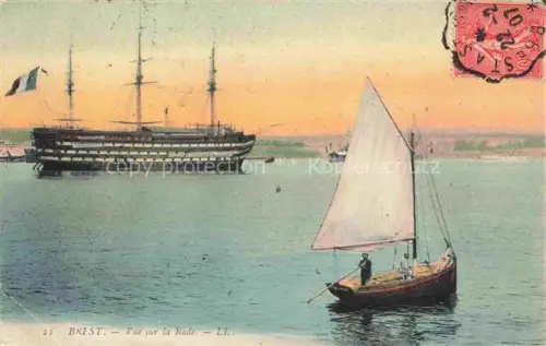 AK / Ansichtskarte BREST 29 Finistere Vue sur la Rade