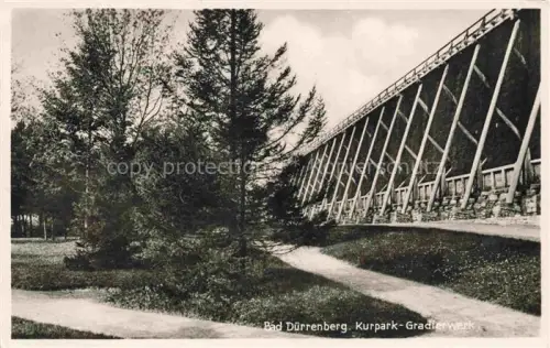 AK / Ansichtskarte Bad Duerrenberg Sachsen-Anhalt Kurpark Gradierwerk