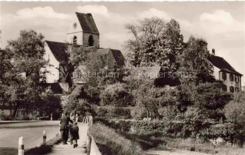 AK / Ansichtskarte Roetteln Roettelweiler Loerrach BW Aufgang zur Kirche