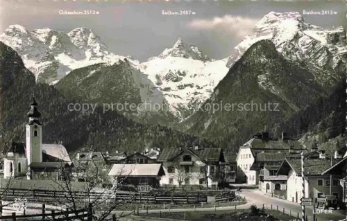AK / Ansichtskarte Lofer Pinzgau-Pongau AT Ortspartie Kirche