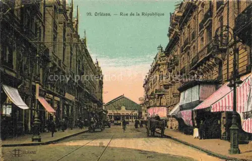 AK / Ansichtskarte ORLEANS 45 Loiret Rue de la Republique