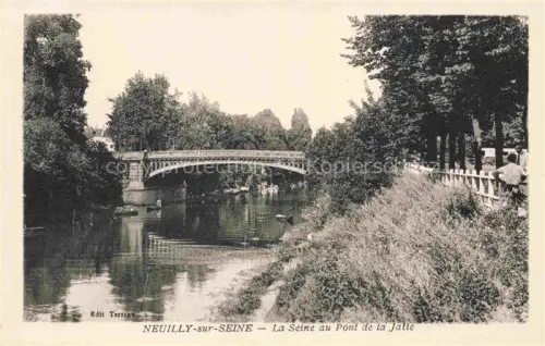 AK / Ansichtskarte NEUILLY  -SUR-SEINE 92 Hauts-de-Seine La Seine au Pont de la Jatte