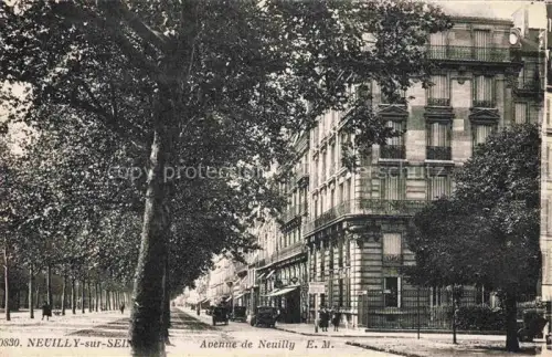 AK / Ansichtskarte NEUILLY  -SUR-SEINE 92 Hauts-de-Seine Avenue de Neuilly