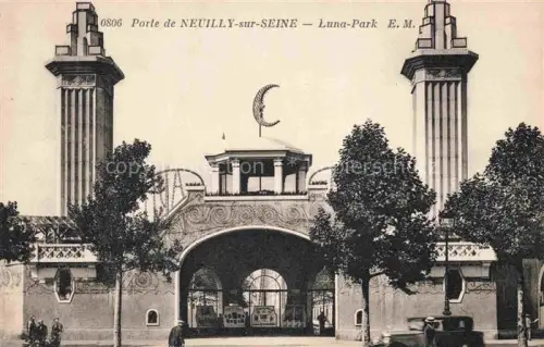 AK / Ansichtskarte NEUILLY  -SUR-SEINE 92 Hauts-de-Seine Porte de Neuilly Luna Park