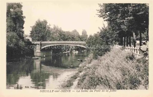 AK / Ansichtskarte NEUILLY  -SUR-SEINE 92 Hauts-de-Seine La Seine au Pont de la Jatte