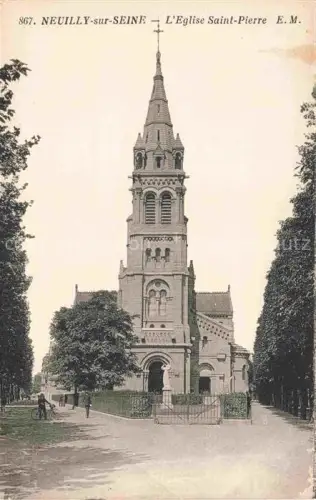 AK / Ansichtskarte NEUILLY  -SUR-SEINE 92 Hauts-de-Seine Eglise Saint Pierre