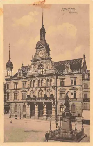 AK / Ansichtskarte PFORZHEIM BW Rathaus