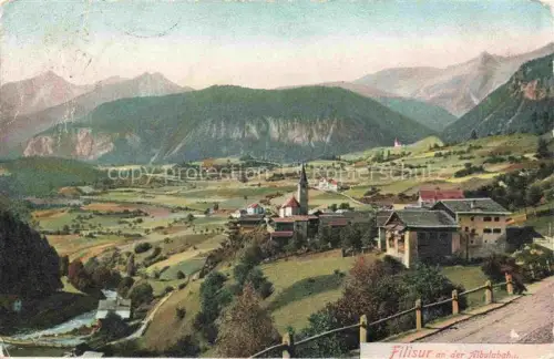 AK / Ansichtskarte Filisur Albula GR an der Albulabahn