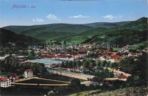AK / Ansichtskarte Muenster  Elsass Munster 68 Alsace Haut-Rhin Panorama