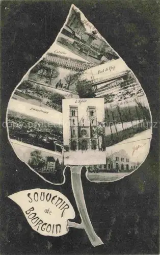 AK / Ansichtskarte Bourgoin-Jallieu La Tour-du-Pin 38 Isere Souvenir de la ville