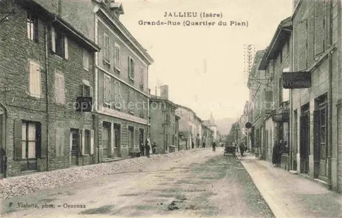 AK / Ansichtskarte Jallieu Bourgoin-Jallieu 38 Isere Grande Rue Quartier du Plan