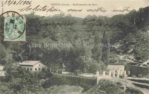 AK / Ansichtskarte Orezza Folelli Ajaccio 2A Corse-du-Sud Etablissement des Eaux