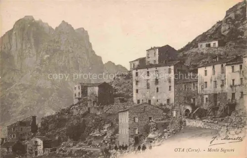 AK / Ansichtskarte Ota Ajaccio 2A Corse-du-Sud Monte Signori